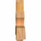 Ekena Millwork Davenport Rough Sawn Timber Gable Bracket, Western Red Cedar, 96"W x 28"H x 6"D x 6"F, 7/12 Pitch GBW096X28X0606DAV00RWR - alternate 2